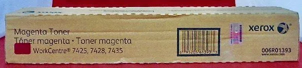 XEROX Xerox 6R1393 Magenta Toner 15000 Pages WorkCentre 7425 7428 7435 — product photo