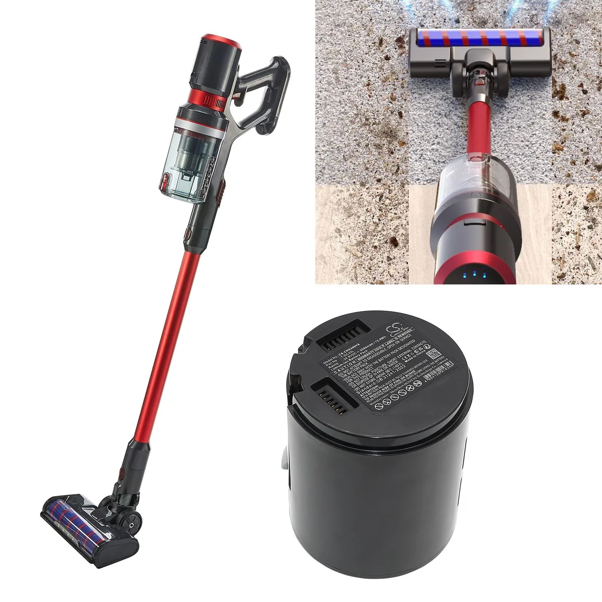 Cameron & Co Cameron & Co standard battery T-DC49L 28.8V 2500mAh 72.0Wh — product photo
