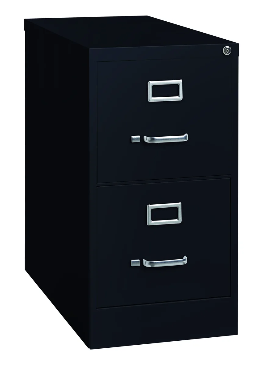 Hirsh Industries LLC Hirsh Industries LLC 25-inch Deep 2-Drawer Letter Width Vertical File Cabinet Black — product photo