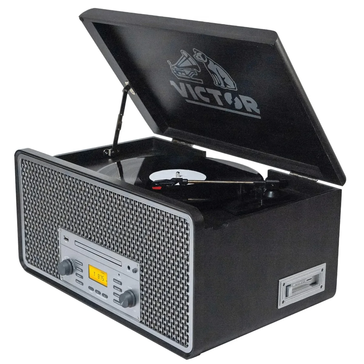 Victor Victor Monument 8-in-1 Music Center Graphite — product photo
