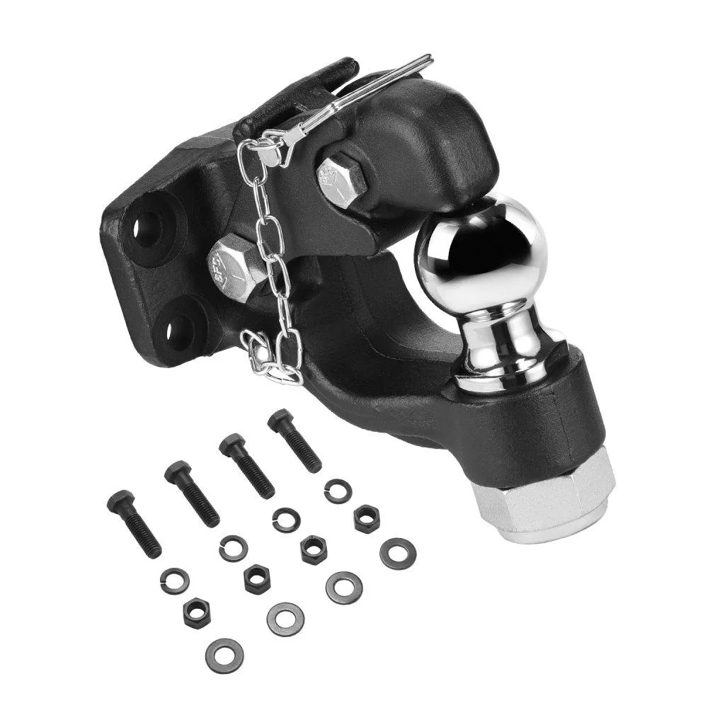 VEVOR VEVOR Pintle Hitch 2" Ball 2.5"-3" Ring 20000 lbs — product photo