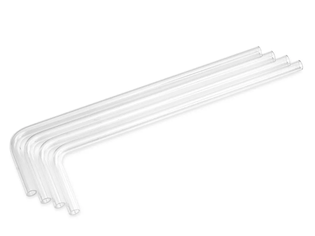 Bitspower Bitspower Pre-bent 90° Acrylic Hard Tube OD16mm 110x415mm 4pcs — product photo