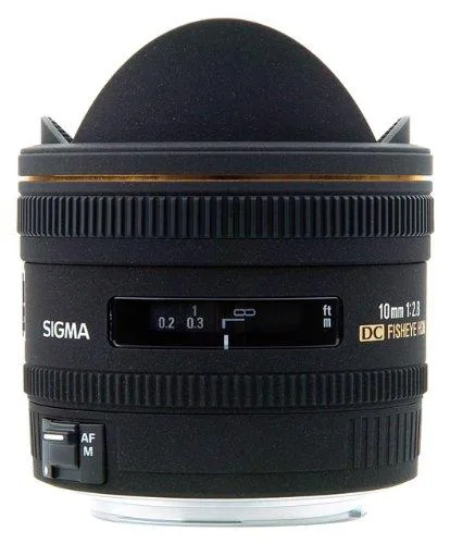 SIGMA SIGMA 10mm f/2.8 EX DC HSM Fisheye Lens for Sigma DSLR — product photo
