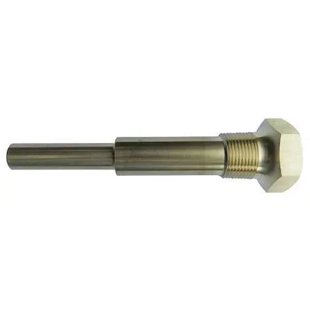 Value Brand Value Brand 24C455 Thermowell UNEF Brass Male — product photo