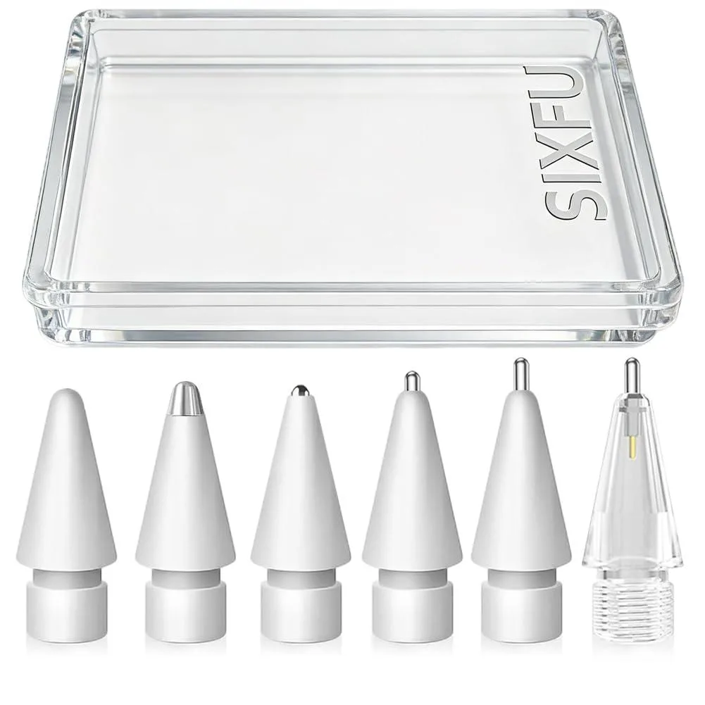 SIXFU Replacement Pencil Tips 6 Pack White — product photo