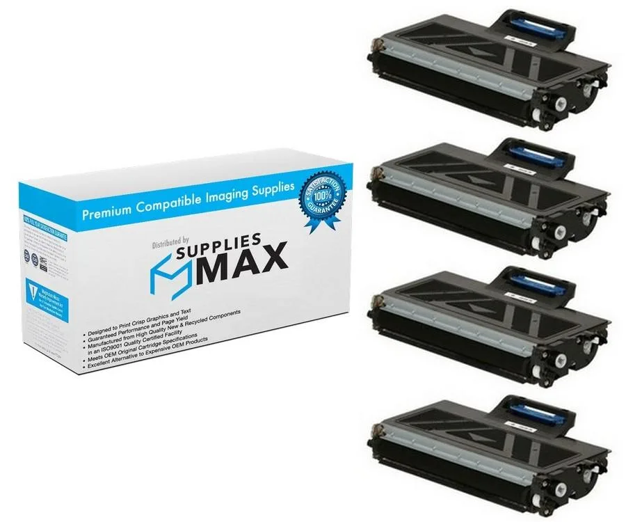 SuppliesMax SuppliesMax Jumbo Toner Cartridge 4-pack 5200 pages for Ricoh SP-1200S/1200SF/SP-1210N — product photo