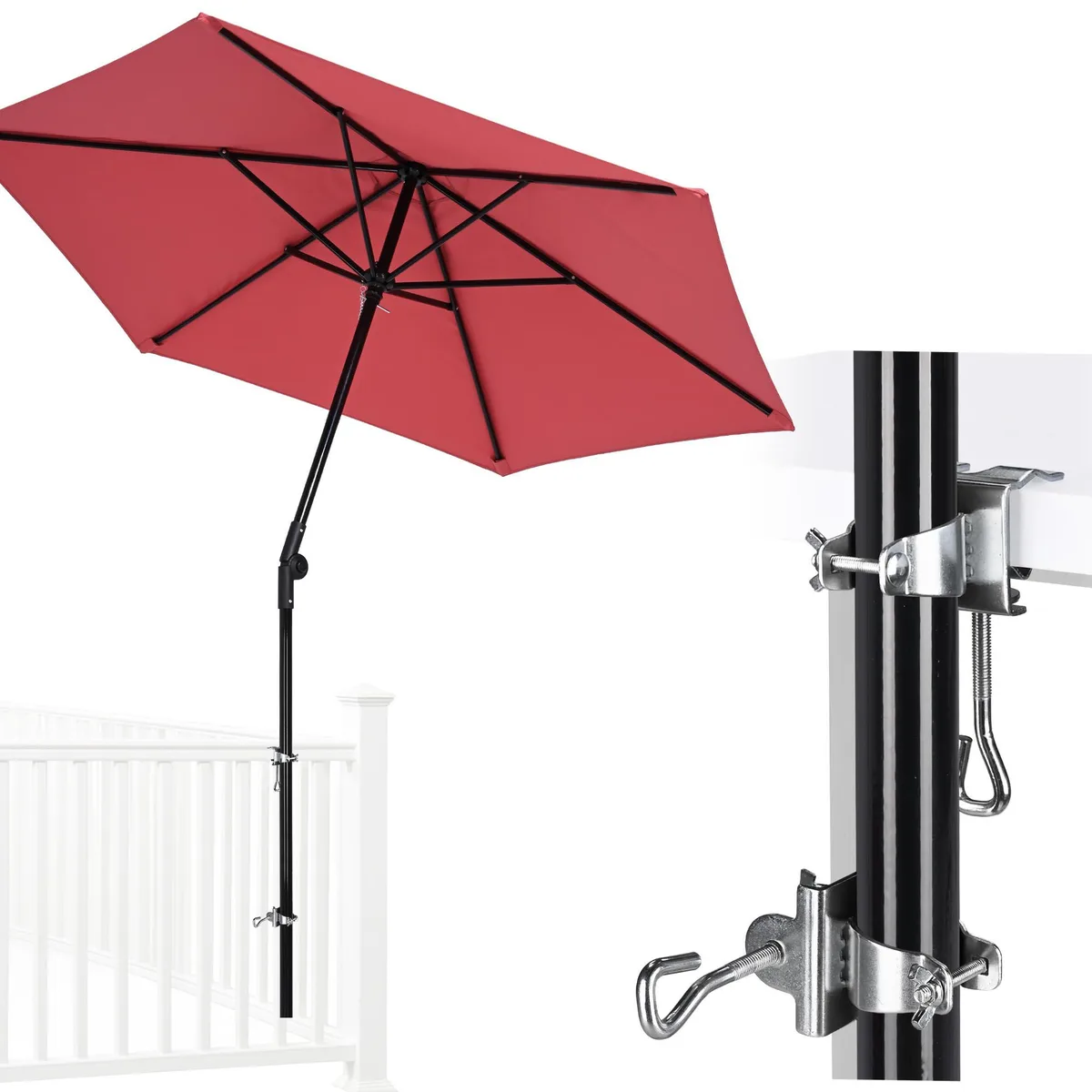 Yescom USA, Inc. Yescom USA, Inc. 07UMBUBB009-7FTDCL-02 7.5ft patio umbrella — product photo