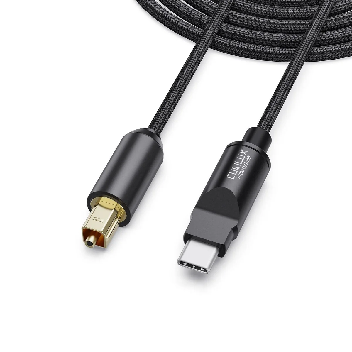  Cubilux USB C to TOSLINK Optical Audio Cable 6.6 ft — product photo