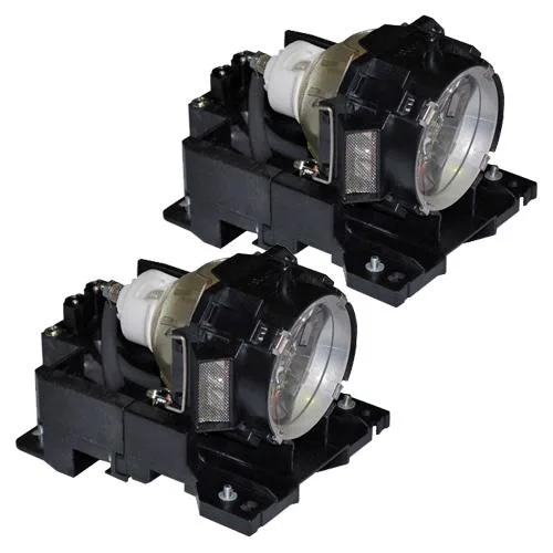 Two new DLP replacement lamps in plastic housings