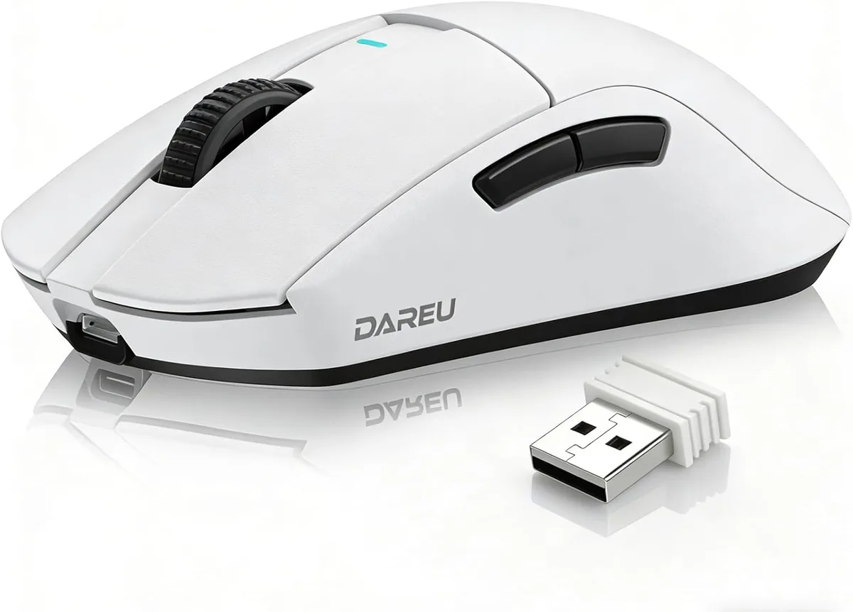 Dareu Dareu TM265F08111R A950GM wireless gaming mouse, white, 60g, 26000 DPI — product photo
