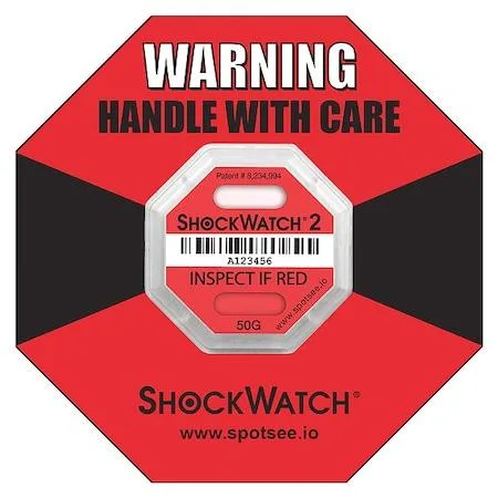 Shockwatch Shockwatch 50000K G-Force Label Red 50g 50pk — product photo
