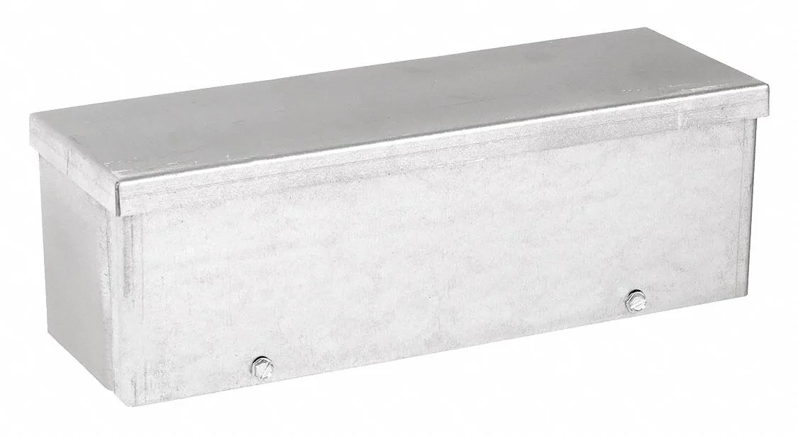 Wiegmann Wiegmann RSCG040412G Wiring Trough 4x4x12 Galvanized Steel — product photo
