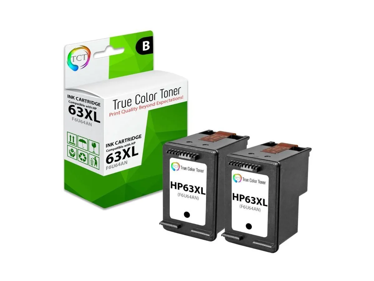 V4ink V4ink 63XL Black Ink Cartridge 2 Pack 480 Pages — product photo