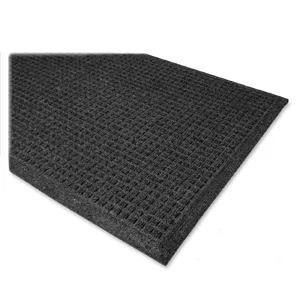 Genuine Joe Genuine Joe 58935 Indoor Floor Mat Charcoal Gray 99.9% Recycled — product photo