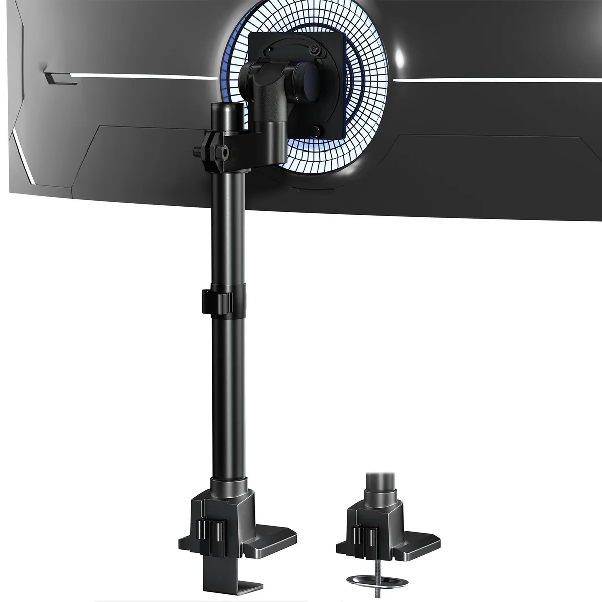 PUTORSEN PUTORSEN Ultrawide Heavy Duty 24-57'' Aluminum Single Monitor Mount Black — product photo