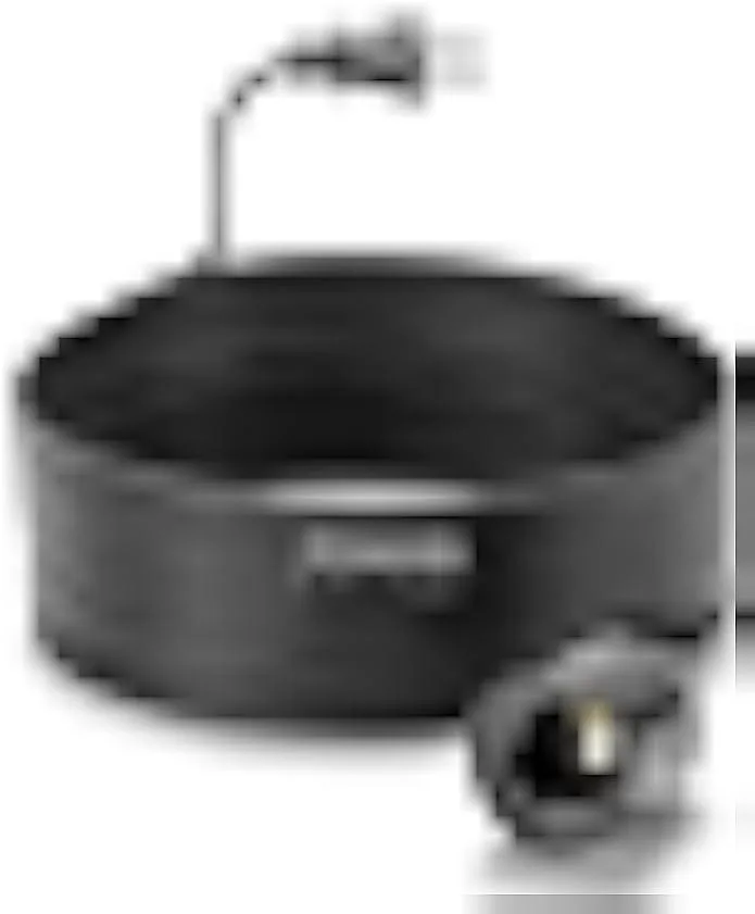 Black 20ft E26 pendant light cable with inline switch and polarized plug