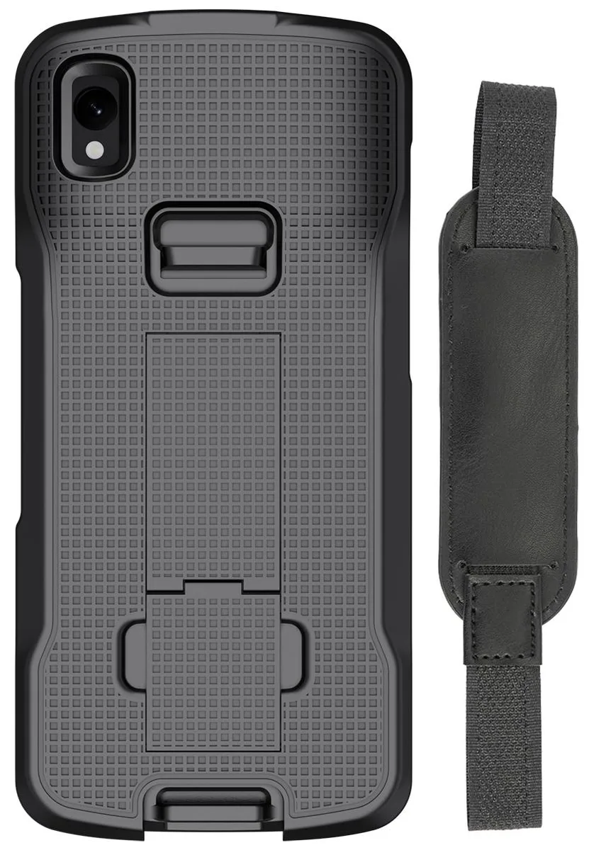 Nakedcellphone Nakedcellphone Kickstand Case + Hand Strap for Zebra TC22 TC27 — product photo