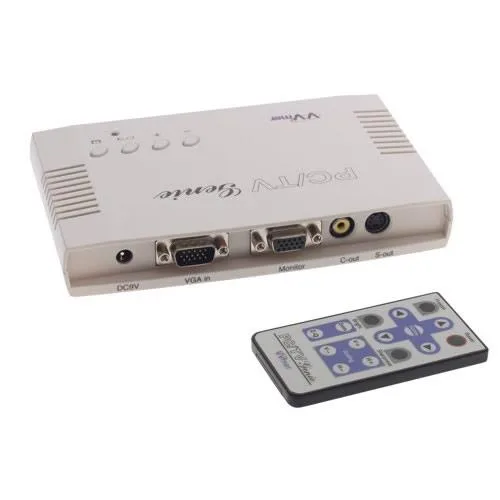 CoolGear CoolGear PC/TV Genie VGA to Composite S-Video Gender Changer — product photo
