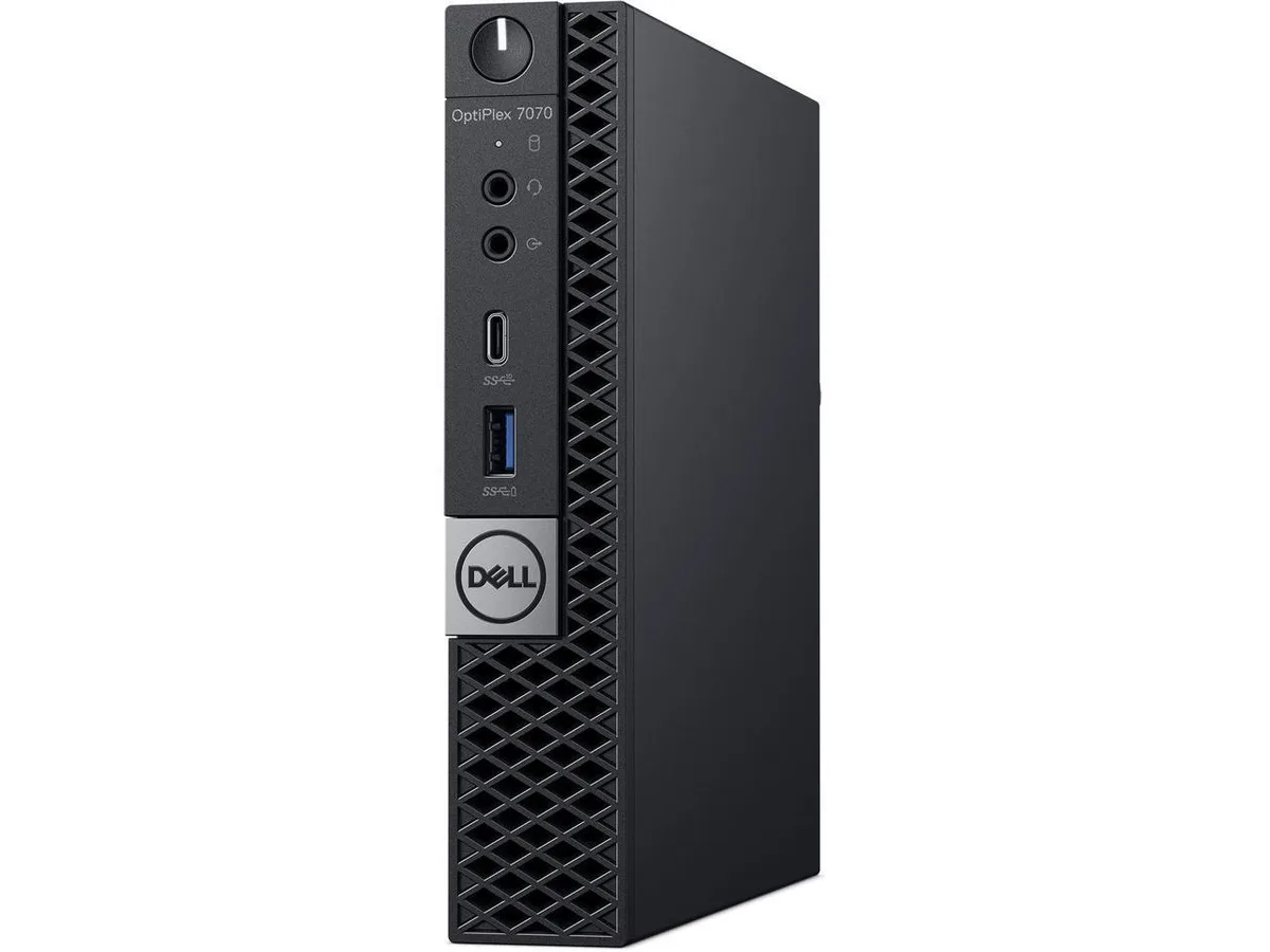 DELL DELL OptiPlex 7070 Micro desktop PC i7-9700 3.0GHz 16GB 512GB NVMe Win 10 Pro — product photo