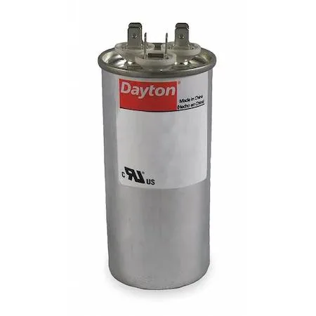 Dayton Dayton 2MEG1 Motor Dual Run Capacitor 60/7.5 MFD 370V Round — product photo