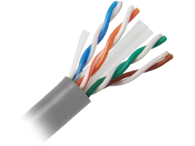 Nippon Labs Nippon Labs 80C6U-420GY network ethernet cable Cat 6 UTP 23 AWG 1000 ft gray — product photo
