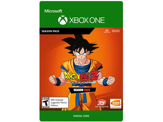 Bandai Namco Entertainment America Inc Bandai Namco Entertainment America Inc 7D4-00529 DRAGON BALL Z: KAKAROT Season Pass Xbox One downloadable game — product photo