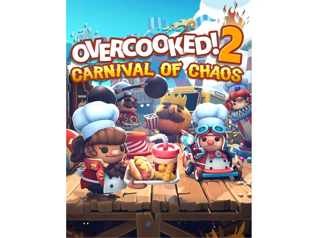 Team 17 Digital Team 17 Digital Overcooked! 2 Carnival of Chaos DLC 54207 downloadable game — product photo