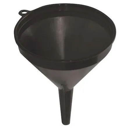 Funnel King Funnel King 32020 2 oz. Polypropylene Funnel Black 1/4" measurement tool — product photo
