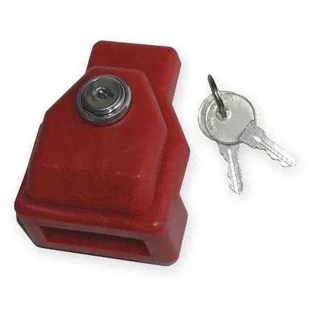 Velvac Velvac 035150 Glad-Lock Assembly Keyed Alike Red — product photo