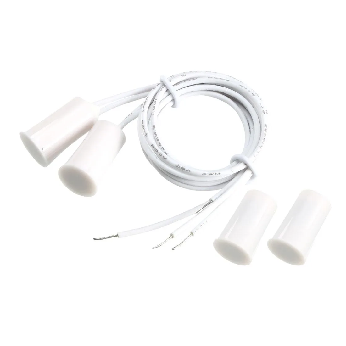 Unique-Bargains Unique-Bargains RC-33 NC Recessed Magnetic Door Contact Sensor 2pcs 15-25mm 0.5A White — product photo