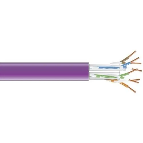 Black Box Corporation Black Box Corporation EYN864A-PB-1000 network ethernet cable 1000 ft violet — product photo