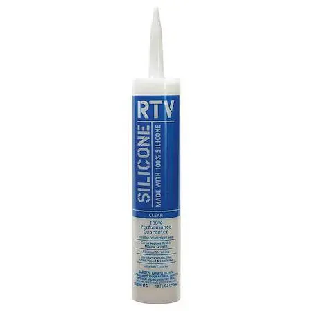 White Lightning silicone sealant 10 oz clear tube