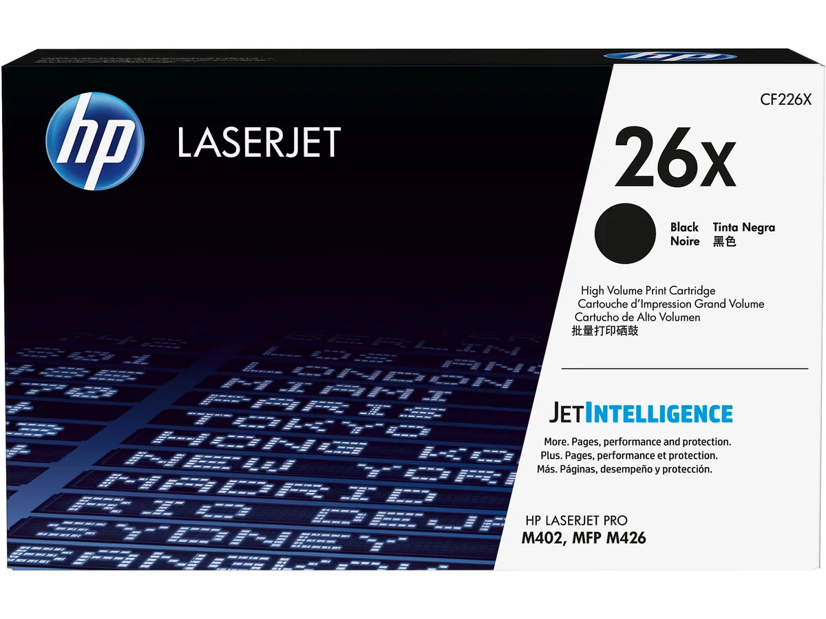 HP HP CF226X 26X High Yield Black Toner Cartridge 9000 Pages — product photo