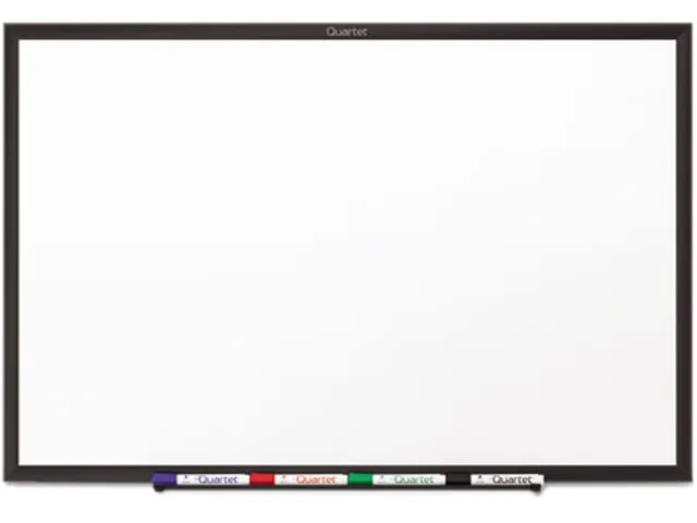 Quartet Quartet S535B Melamine Dry Erase Board 60 x 36 White Black Frame — product photo