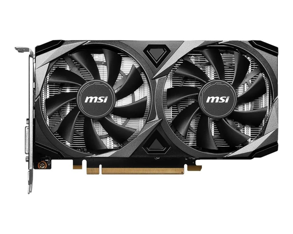 MSI MSI RTX 3050 Ventus 2X XS 8G OC graphics card — 商品写真