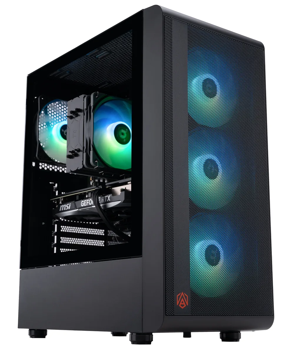 ABS ABS SR7600X4070 gaming PC Ryzen 5 7600X RTX 4070 16GB DDR5 1TB SSD refurbished — product photo
