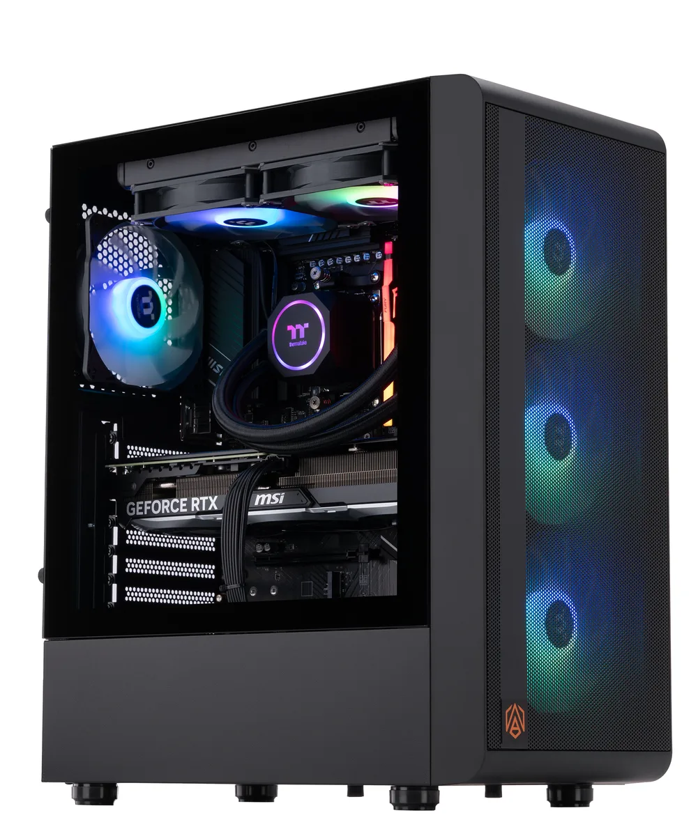 ABS ABS SR77X470TI-2 gaming PC refurbished Ryzen 7 7700X RTX 4070 Ti 16GB DDR5 1TB NVMe — product photo