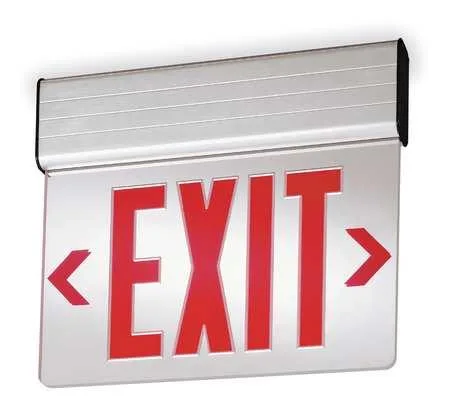 Acuity Lithonia Acuity Lithonia EDGRNY 2 R EL Aluminum LED Exit Sign Battery Light Kit — product photo
