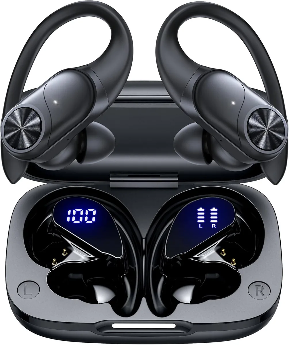 EVESKY EVESKY Wireless Earbuds 80hrs Playtime Black — product photo