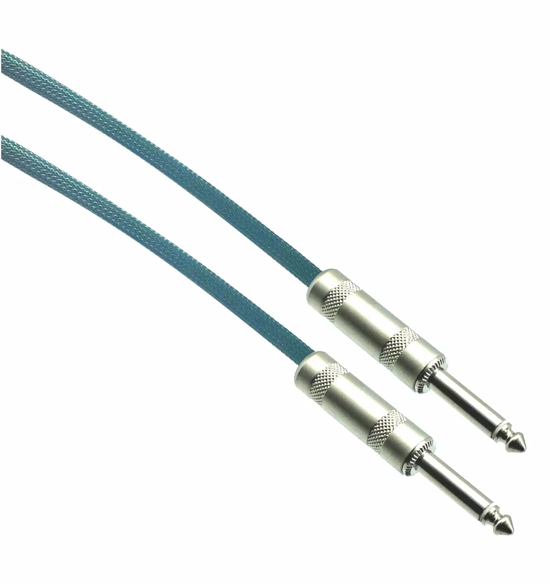 North American Herb &amp; Spice North American Herb &amp; Spice FOREST GREEN Designer Series Guitar Cables 1/4" Straight to Straight — product photo