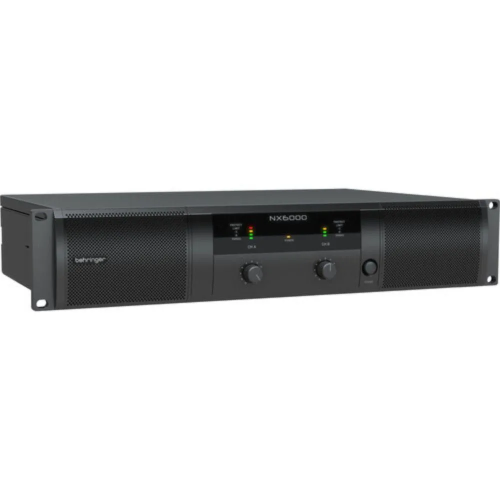 Behringer Behringer NX6000 6000W 2-Channel Live Sound Amplifier — product photo