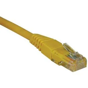 Tripp Lite Tripp Lite N002-005-YW 5 ft Cat5e 350MHz Yellow Ethernet Cable — 商品写真