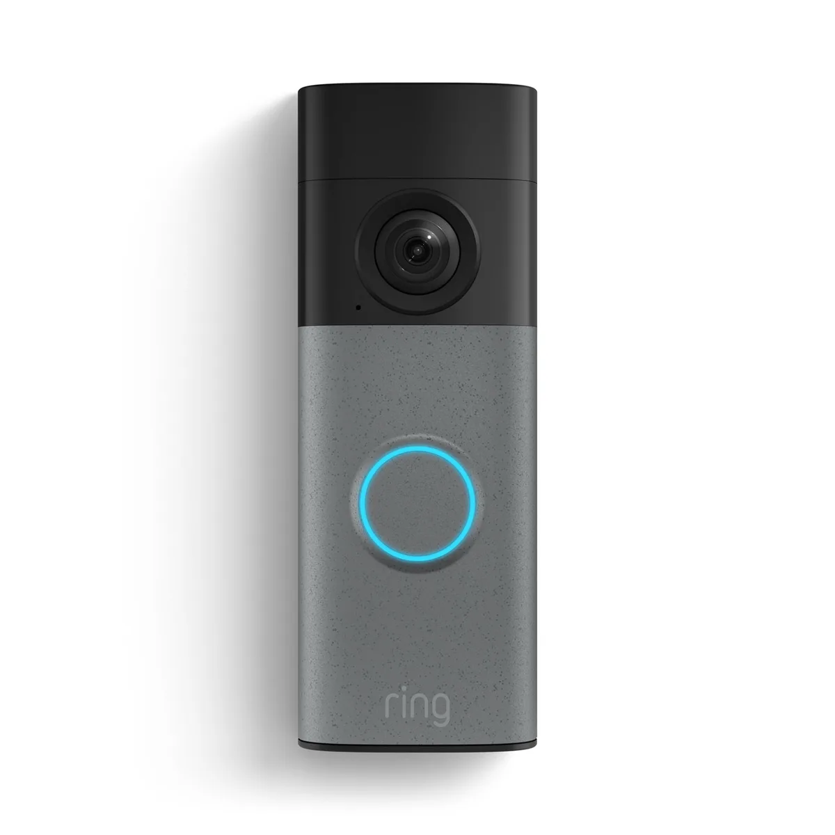 Ring Ring Battery Doorbell Speckled Gray 2K HDR 6x Zoom — product photo