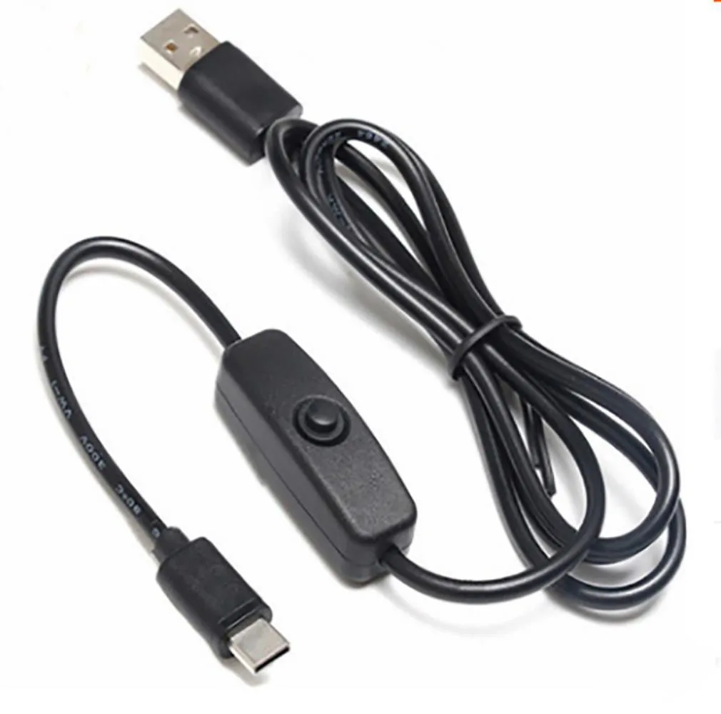 Ruth's sister Ruth's sister USB-C Power Cable with On/Off Switch for Raspberry Pi 4 — product photo