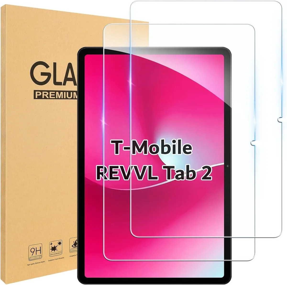 Leelbox Leelbox Screen Protector 2 Pack Tablet 10.1 Inch 2025 9H Hardness Scratch-Resistant HD — product photo