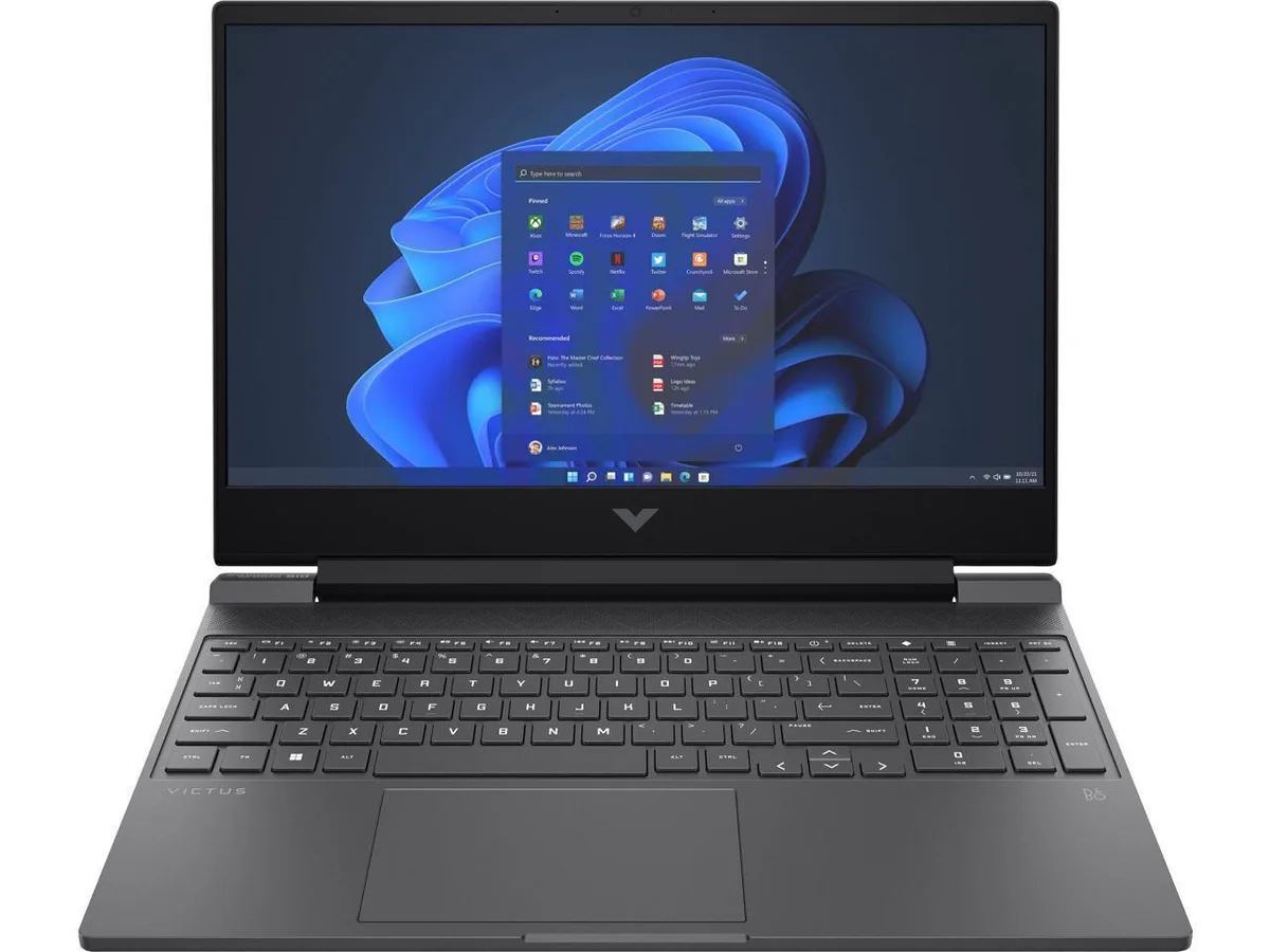 HP HP Victus 15 gaming laptop Grey i5-12450H 8GB 1TB GTX 1650 144Hz Win 11 Pro — product photo