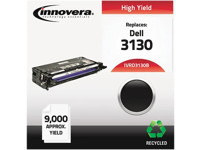Innovera Innovera IVRD3130B Black Toner Cartridge 330-1198 (3130) 9000 Pages — product photo