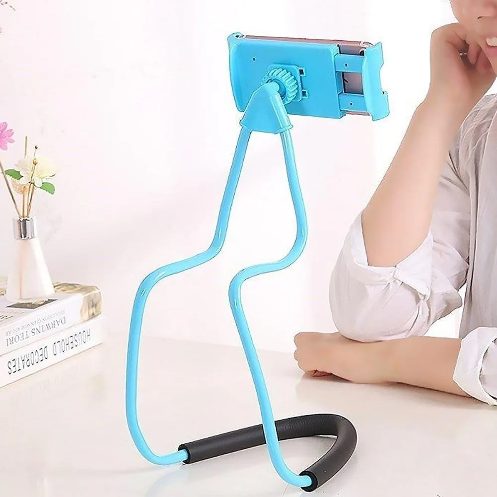 YINGHUA YINGHUA Sky Blue Flexible Neck Phone Mount — product photo