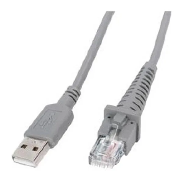 Datalogic Datalogic CAB-465 12 ft USB Type A cable for PowerScan 8300/8500 — product photo