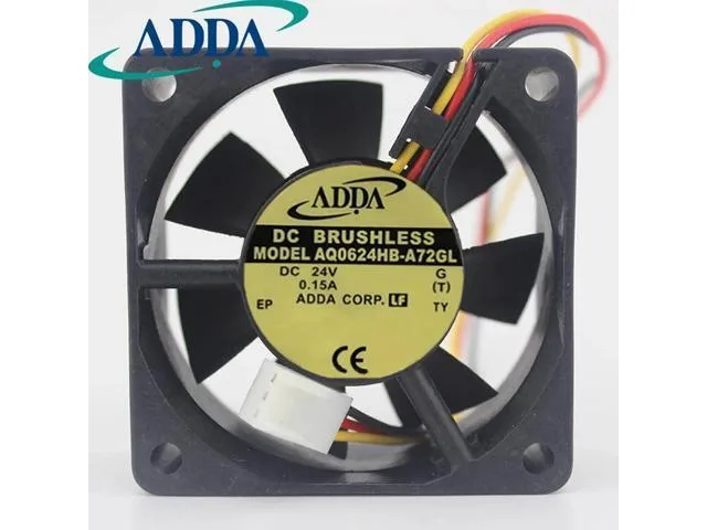 TSUJ TSUJ AQ0624HB-A72GL IP68 6025 60mm 24V 4600RPM fan — product photo